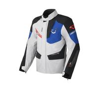 MACNA SYNCHRONE Textiljacke light grau-schwarz-blau L