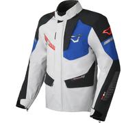 Macna Synchrone waterproof Motorcycle Textile Jacket, black-grey, size L for Men
