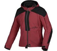 Macna Territor Waterproof Ladies Motorcycle Textile Jacket, burgundy red, size L