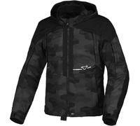 Macna Territor waterproof Motorcycle Textile Jacket, black/camouflage, size 3XL