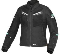 Macna Tondo waterproof Ladies Motorcycle Textile Jacket, black, size XS for Women