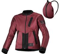 Macna Torida Ladies Motorcycle Textile Jacket, dark red, size S