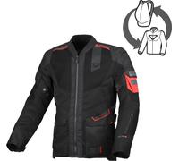 Macna Travelair Motorcycle Textile Jacket, black, size 3XL