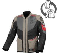 Macna Travelair Motorcycle Textile Jacket, taupe, size 2XL