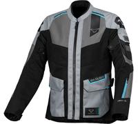Macna Travelair, textile jacket women S Black/Grey/Blue