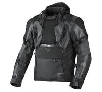Macna Tryton Motorbike Motorcycle Textile Jacket Black