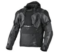 Macna Tryton Motorbike Motorcycle Textile Jacket Black