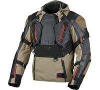 Macna Tryton, textile jacket waterproof 3XL Light Grey/Black