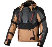 Macna Tryton, textile jacket waterproof L Brown/Black