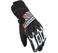Macna Tyrian RTX waterproof Motorcycle Gloves, black-grey-white, size M for Men