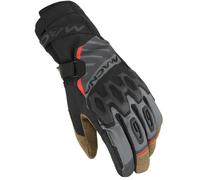 Macna Tyrian RTX waterproof Motorcycle Gloves, grey/brown, size XL