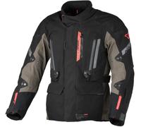 Macna Ultimax 2.0 waterproof Motorcycle Textile Jacket, black/grey/red, size L