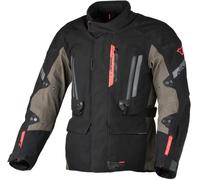 Macna Ultimax 2.0 waterproof Motorcycle Textile Jacket, black/grey/red, size S