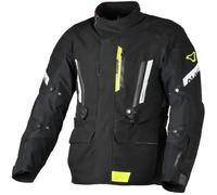 Macna Ultimax 2.0 waterproof Motorcycle Textile Jacket, black-yellow-anthracite, size 4XL for Men