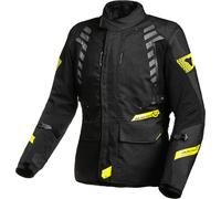 Macna Ultimax waterproof Ladies Motorcycle Textile Jacket, black/yellow, size M
