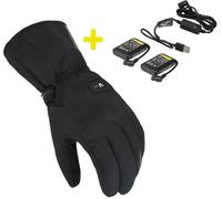 Macna Unite 2.0 RTX Kit waterproof heatable Winter Ladies Motorcycle Gloves + 7,4V / 2.2A Batteries and Charger, size M for Women