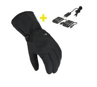 Macna Unite 2.0 RTX Motorcycle Motorbike Heated Gloves With Kit Black