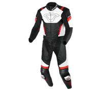 Macna Varshall 2 PC MC Leather Suit Black/Red50 Black,Red