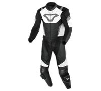 Macna Varshall, leather suit 2pcs. perforated 56 Black/White/Grey