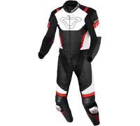 Macna Varshall, leather suit 2pcs. perforated 50 Black/White/Red