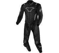 Macna Varshall, leather suit 2pcs. perforated 56 Black/Grey