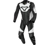 Macna Varshall perforated One Piece Motorcycle Leather Suit, black-white, size 50 for Men