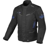 Macna Vaulture waterproof Motorcycle Textile Jacket, black-blue, size L for Men