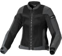 Macna Velotura NightEye Ladies Motorcycle Textile Jacket, black-grey, size 2XL for Women