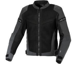 Macna Velotura NightEye Motorcycle Textile Jacket, black-grey, size M for Men