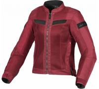 Macna Velotura Ladies Motorcycle Textile Jacket, red, size M for Women
