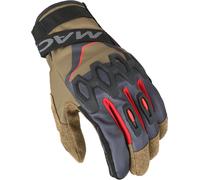 Macna Zairon Motorcycle Gloves, black-brown, size XL for Men