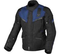 Macna Zastro, textile jacket waterproof M Black/Dark Blue