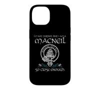 MacNeil clan proud heritage Scottish last name vintage Case for iPhone 14