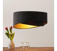 Maco Design Asymmetric pendant light Emi 2-coloured
