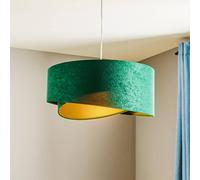 Maco Design Vivien pendant light, two-tone, green/gold