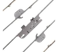 MACO Lever Operated Latch & Deadbolt Single Spindle - 2 Hook 4 Roller - 45/92