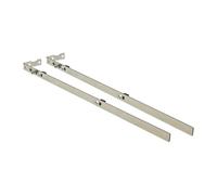 MACO MK2 Non-Croppable Espag Extension Rods - 450mm Length 9mm Cam - High Security Shootbolt Window Lock - uPVC Timber Aluminium (2 Pack)