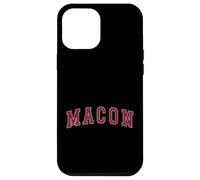 Macon Georgia Souvenir Sport College Style Text Case for iPhone 12 Pro Max