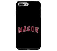 Macon Georgia Souvenir Sport College Style Text Case for iPhone 7 Plus/8 Plus