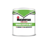 Macpherson Durable Acrylic Matt - Brilliant White - 5L