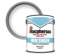 Macpherson Mid Sheen Paint Brilliant White 5L