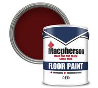Macpherson Satin Floor Paint Red 5L