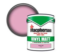 Macpherson Trade Walls & Ceilings Vinyl Matt Emulsion Paint Atomic Pink (V1482G) 5L