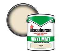 Macpherson Trade Walls & Ceilings Vinyl Matt Emulsion Paint Beige Silk (B7780T) 5L
