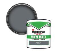 Macpherson Trade Walls & Ceilings Vinyl Matt Emulsion Paint Dark Sea Grey Bs 381C 638 (638) 2.5L