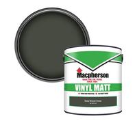 Macpherson Trade Walls & Ceilings Vinyl Matt Emulsion Paint Deep Bronze Green Bs 381C 224 (224) 2.5L
