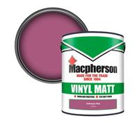Macpherson Trade Walls & Ceilings Vinyl Matt Emulsion Paint Delicious Pink (V2174J) 5L