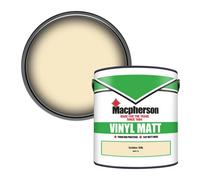 Macpherson Trade Walls & Ceilings Vinyl Matt Emulsion Paint Golden Silk (B8811A) 2.5L