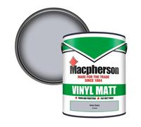 Macpherson Trade Walls & Ceilings Vinyl Matt Emulsion Paint Grey Daze (Q7520N) 5L