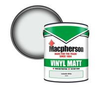 Macpherson Trade Walls & Ceilings Vinyl Matt Emulsion Paint Icelandic White (J5820D) 5L